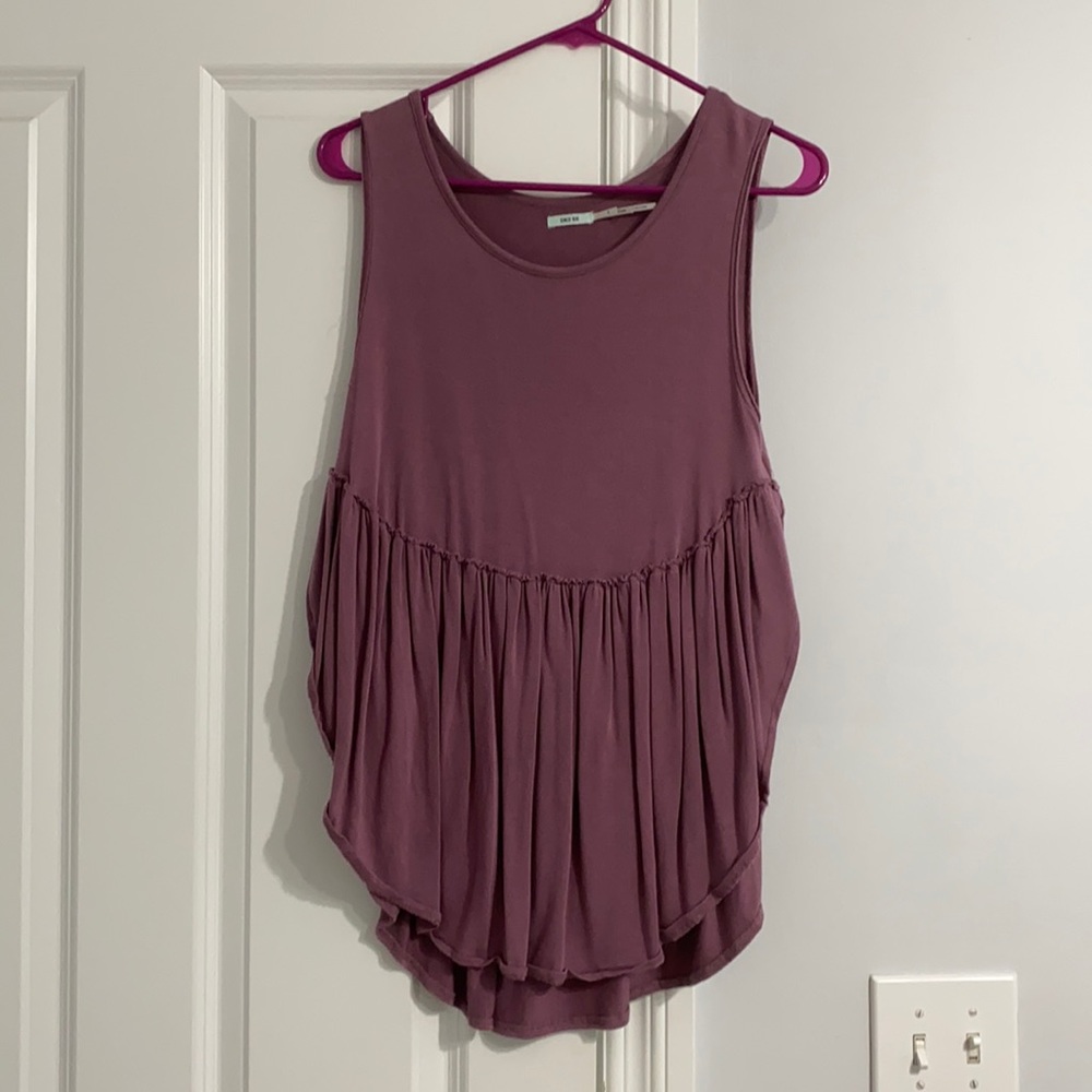 Kimchi blue peplum tank top